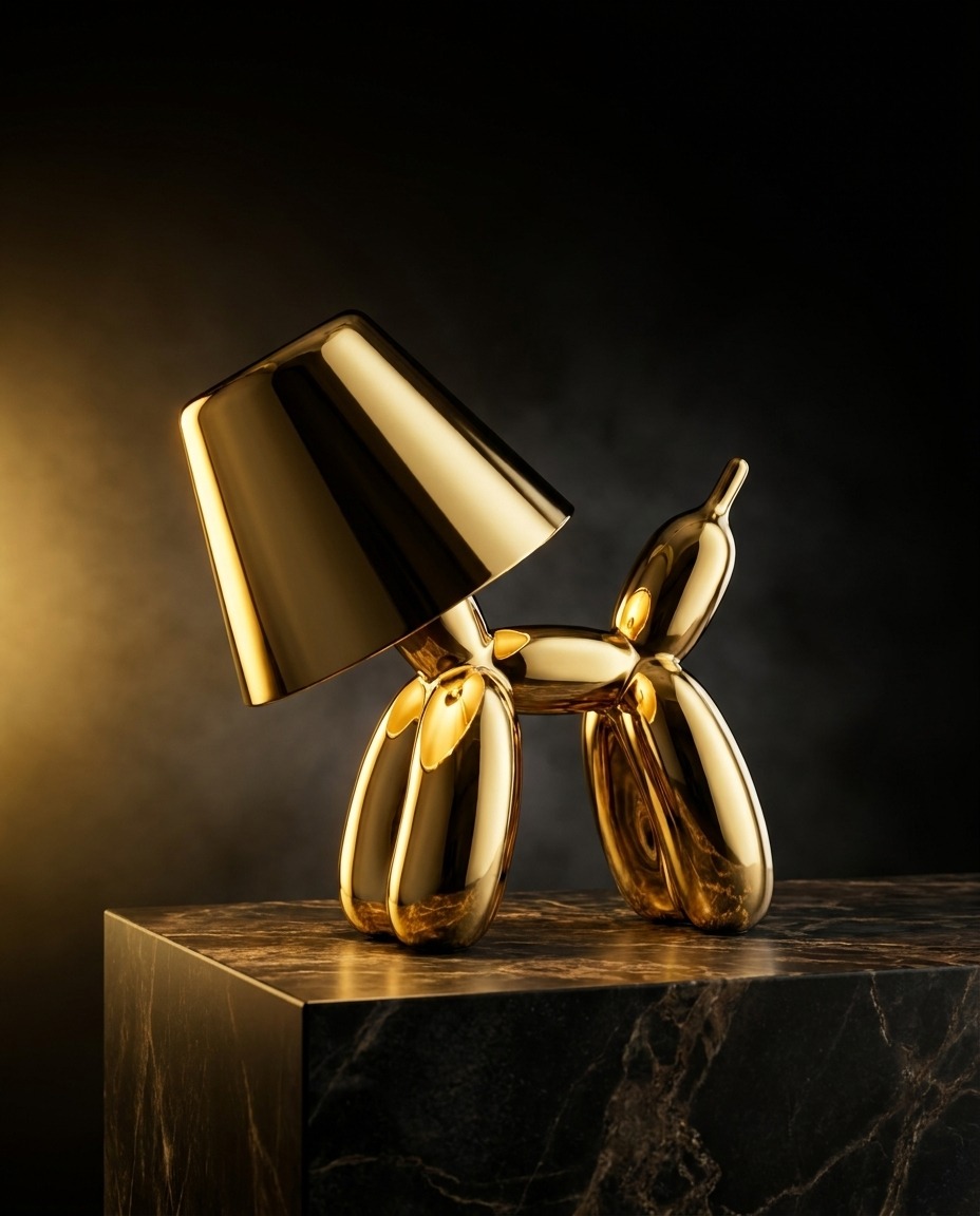Balloon Dog Lamp 3
