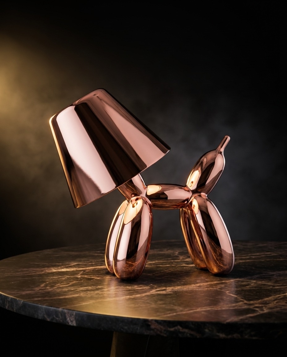 Balloon Dog Lamp 2