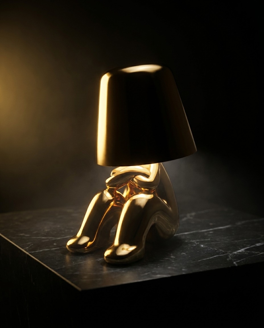 The Thinker Lamp 2